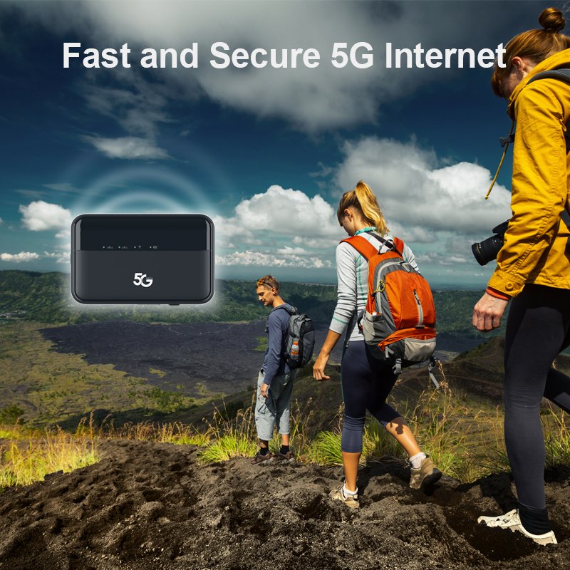 KINGTOPMINI Mobile Portable Hotspot Mi-fi 3G 4G Lte 5G Wireless Wifi Pocket Router With Sim Card 4g 5g mi-fi Pocket Router